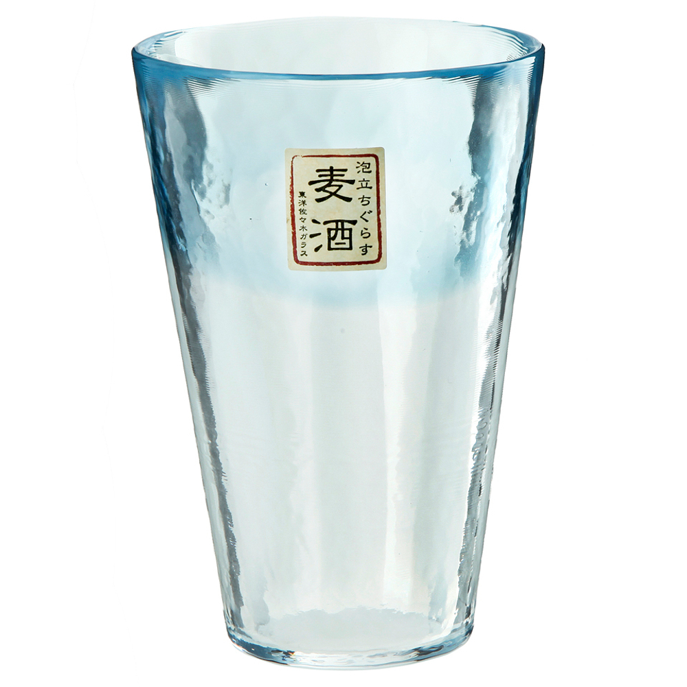 Стакан 400 мл Toyo Sasaki Glass Machine голубой Япония
