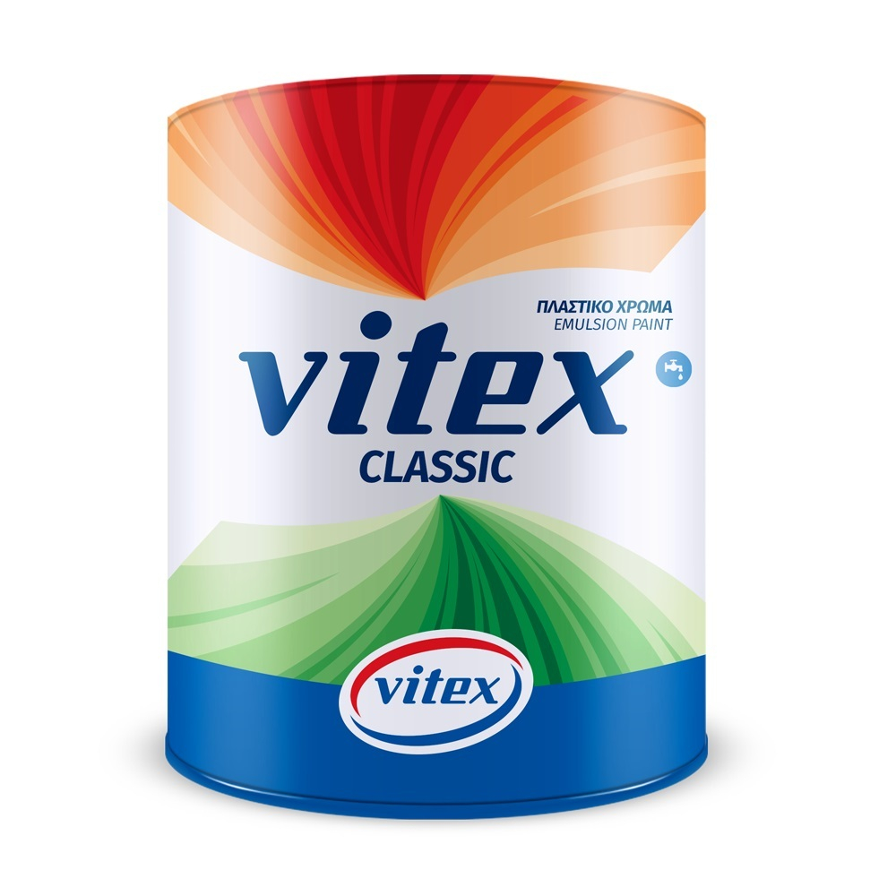 VITEX CLASSIC - водоэмульсионная краска высшего качества. Отличная укрывистость и экономный расход. Высокая стойкость к мытью. Исключительная белизна. Гладкая и матовая поверхность.