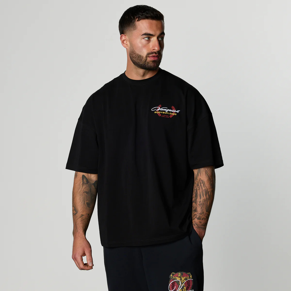 Футболка VANQUISH Golden Boy Oversized T-Shirt Black