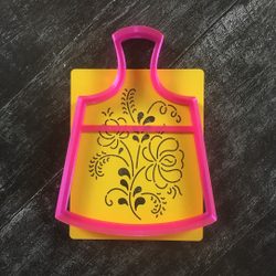 Трафарет узор №8 Дощечка