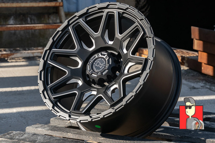 Комплект дисков Black Rhino 17x9 et0 6x139.7