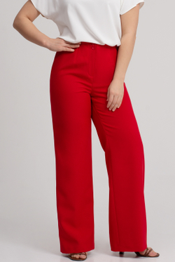Брюки женские 02, красный #513Кр0202