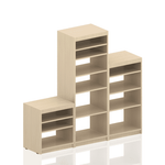 Стеллаж с регулируемыми полками Рауд 4Р серия СКАНДИК