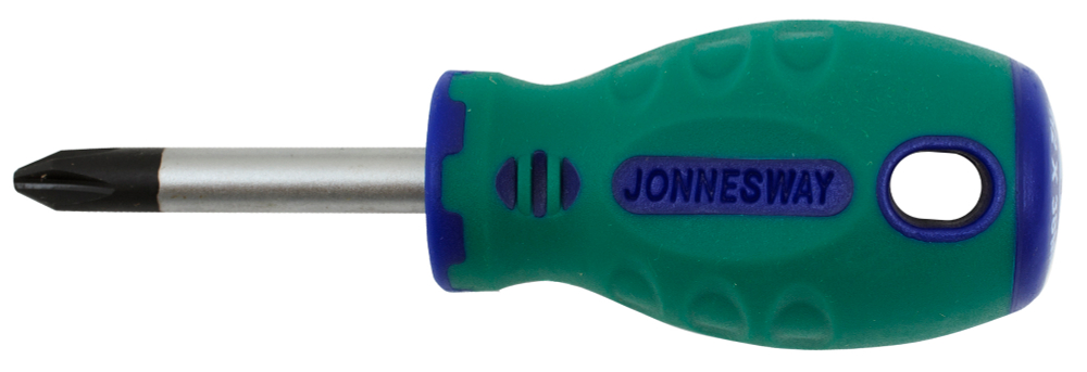 D71P238 Отвертка стержневая крестовая ANTI-SLIP GRIP, PH2х38 мм