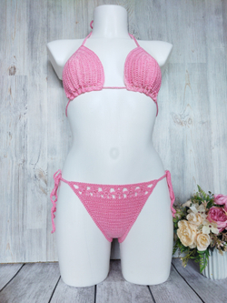 Купальник вязаный