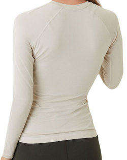 Женская футболка теннисная (dł. Рукава) Björn Borg Sthlm First Layer T-Shirt - moonstruck