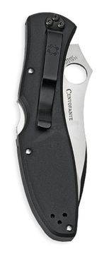 Складной нож Spyderco Centofante 3 C66PBK3 c клинком из стали VG-10, рукоять FRN