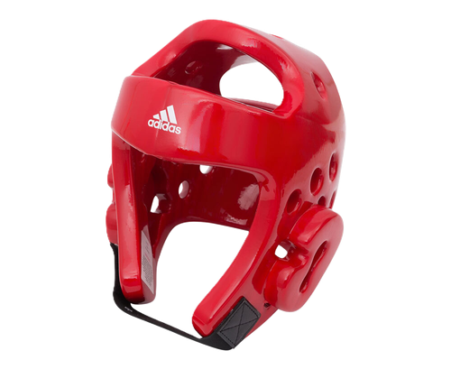 Шлем для тхэквондо Adidas Head Guard Dip Foam WT красный