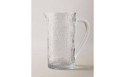 Zara Home кувшин из стекла, цвет прозрачный, 20 см