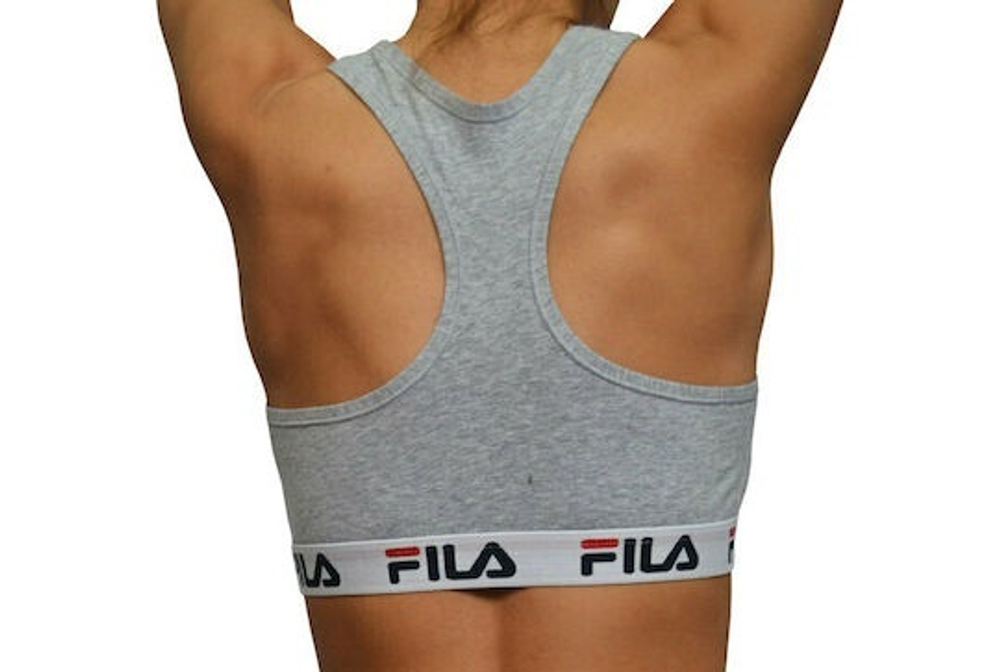 ТОП теннисный Fila Underwear Woman Bra 1P - grey