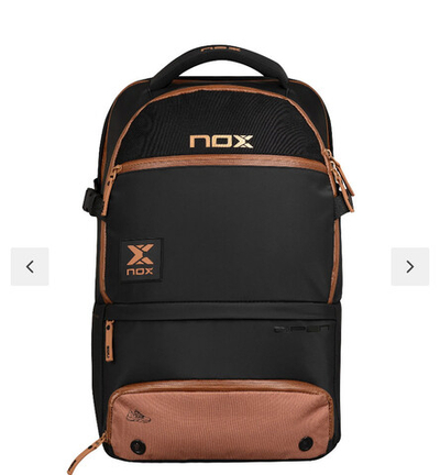 NOX MOCHILA OPEN SERIES BLACK/BROWN