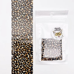Фольга переводная леопард Zoo №1595