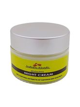 Крем для лица Indian Khadi ночной с шафраном и козьим молоком 50 гр