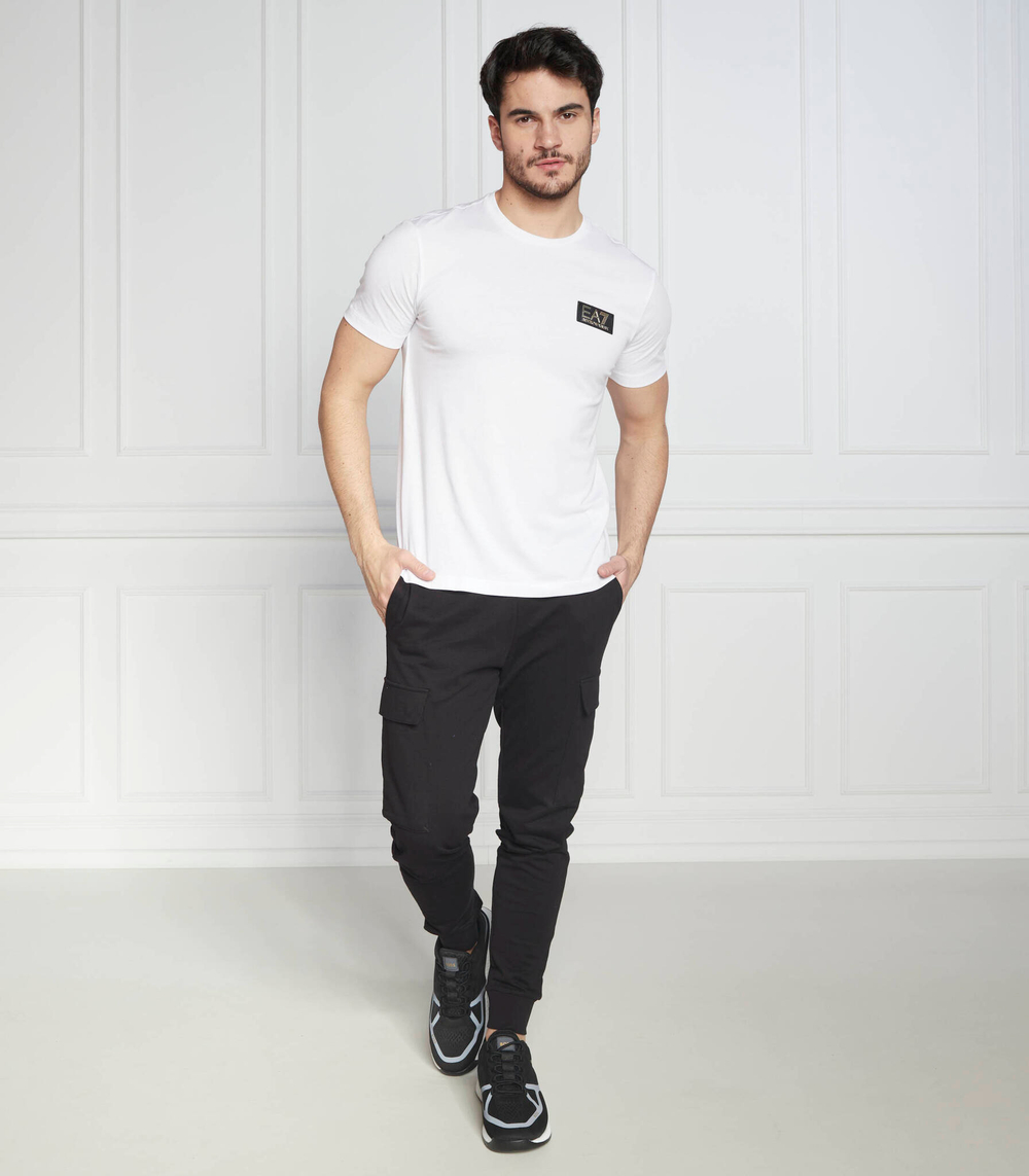 футболка EA7 - белый(3RPT19 PJM9Z)