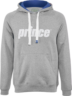 Кофта для мальчика теннисная Prince Pullover Hoodie - серый