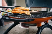 Портативный газовый гриль O-Grill 900MT bicolor black-silver + адаптер А