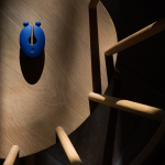 Синий компактный аккумуляторный клиторальный вибростимулятор 5,9см Sose Eden ED00101