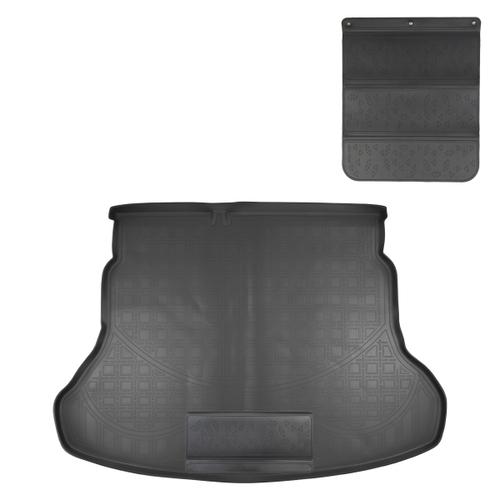 Коврик в багажник Norplast/Unidec для Hyundai Solaris в кузове HCr SD (2017-), Черный, арт.NPA00-T31-380-APP