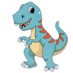 Подвесное украшение «Динозавры» 9 шт