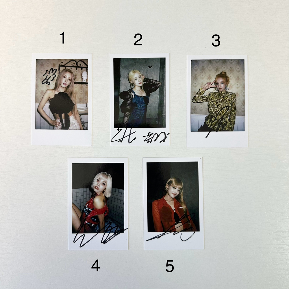 Фотокарты (G)I-DLE - I love (Dear my muse)