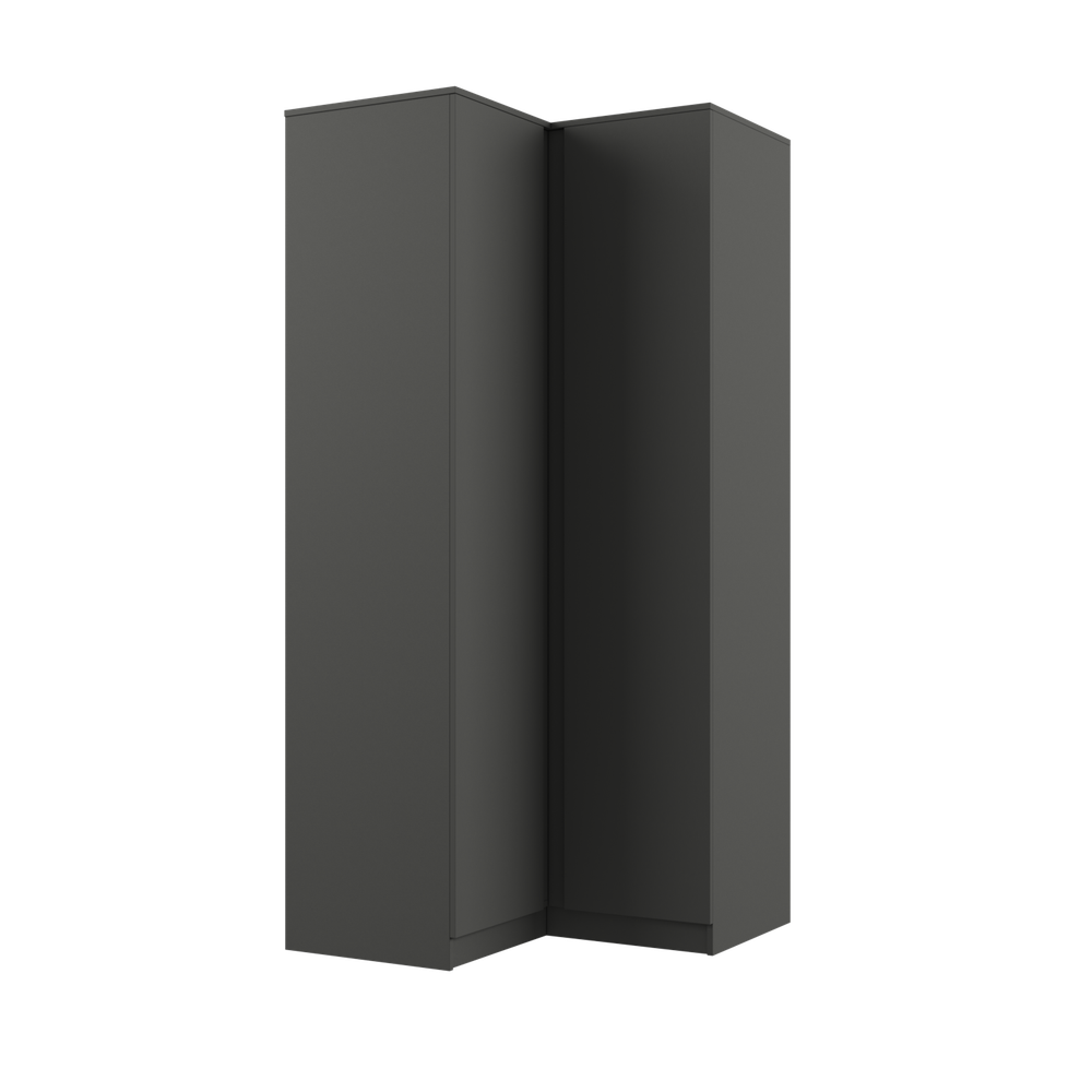 МС Мадера Шкаф ШМУ 960*960*2100*520 (лдсп графит новый)