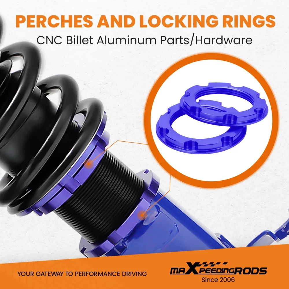 Coilovers Coil Spring Kit подходит для автомобиля Toyota Corolla 88-99 E90 E100 Adj Height Shocks lowering kit