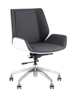 Кресло офисное TopChairs Crown SN серо-голубой