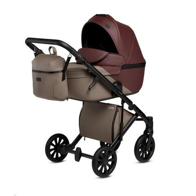 Детская Коляска ANEX e/type 3 в 1 (Бордовый/бежевый)