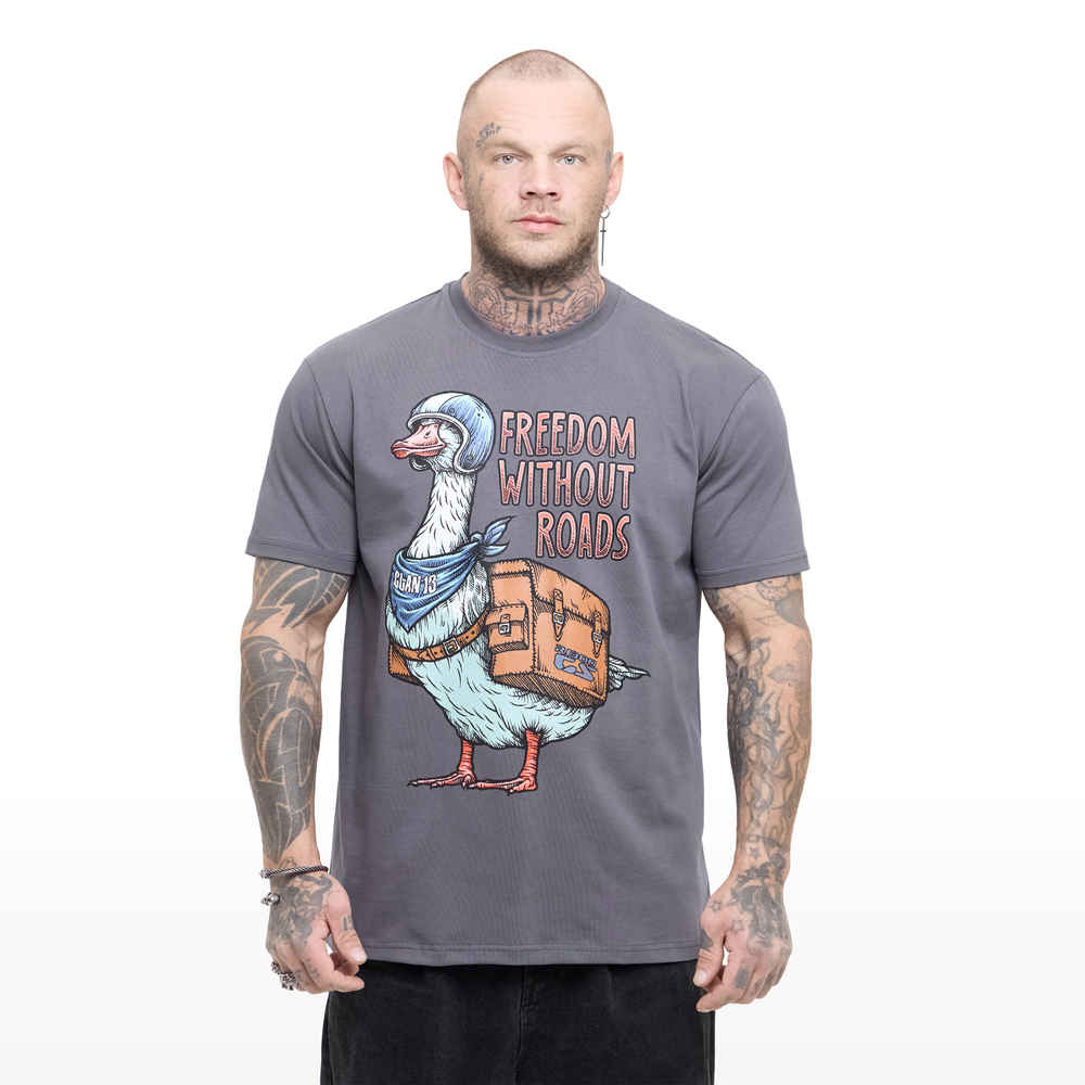 Футболка CLAN13 GOOSE, серый