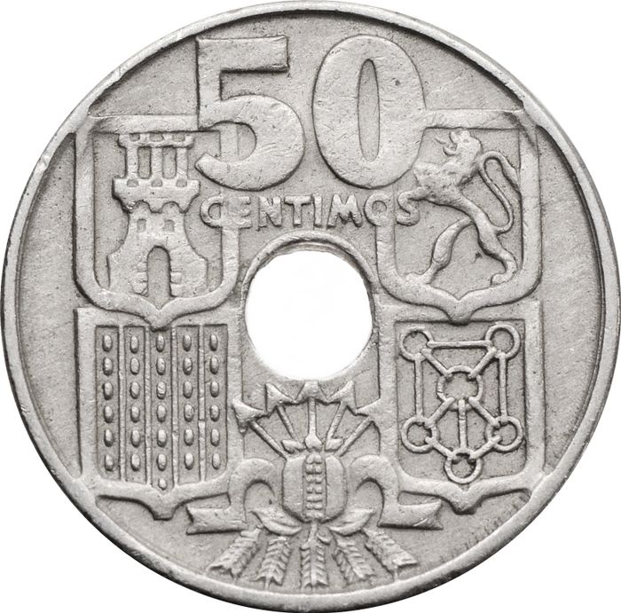 50 сентимо 1949 Испания