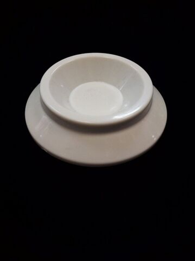 Упор под шпиль виолончели пластик белый (комплект - 2 шт.)