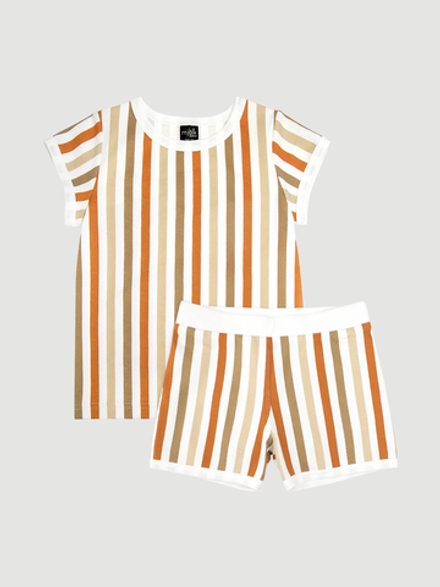 Пижама Mjölk Полоска