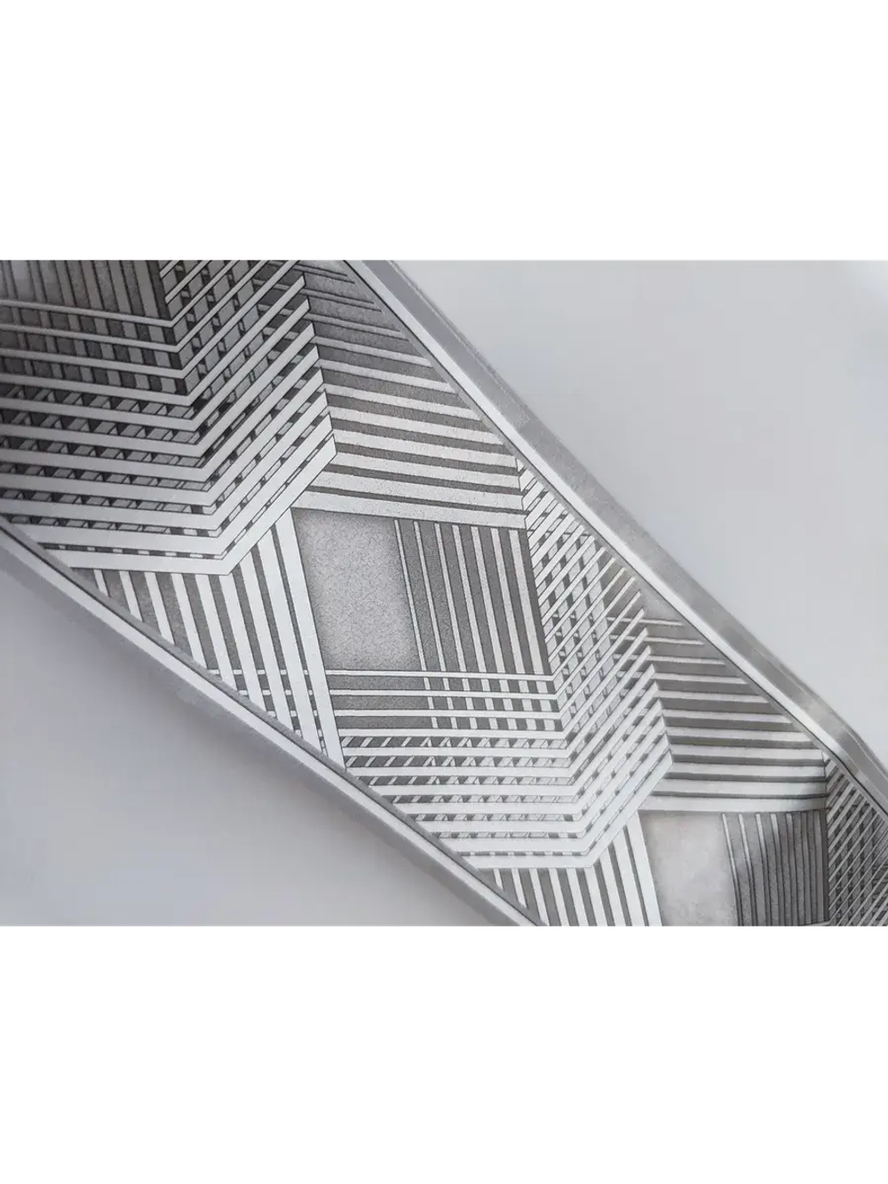 Бордюр для обоев бумажный 6 см окантовка лента серый