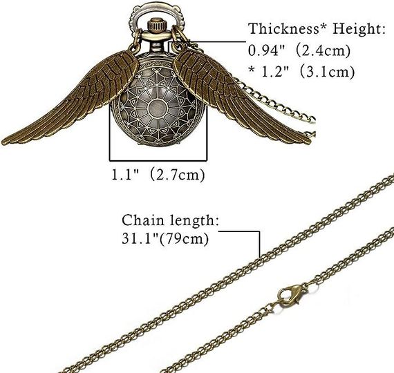 Boyunbağı \ Ожерелье \ Necklace  Harry Potter retro Watch
