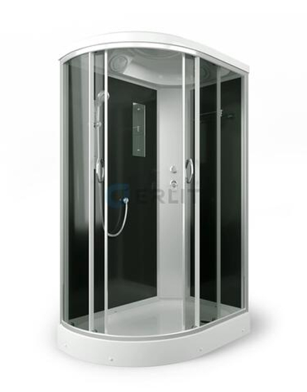 Душевая кабина ER3512PR-C4 1200*800*2150 низкий поддон, тонированое стекло