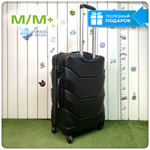 Средний чемодан Freedom Model One, Черный, M