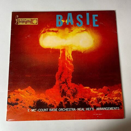 Винтажная виниловая пластинка LP Каунт Бейси, Count Basie And His Orchestra Neal Hefti, Atomic Basie (Япония 1966) (Без Оби)
