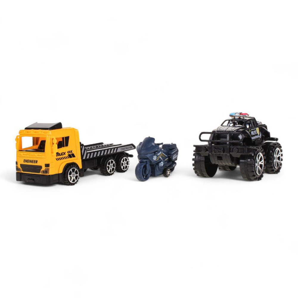 Автовоз ин. + 2 машинки, ПК, F602-109