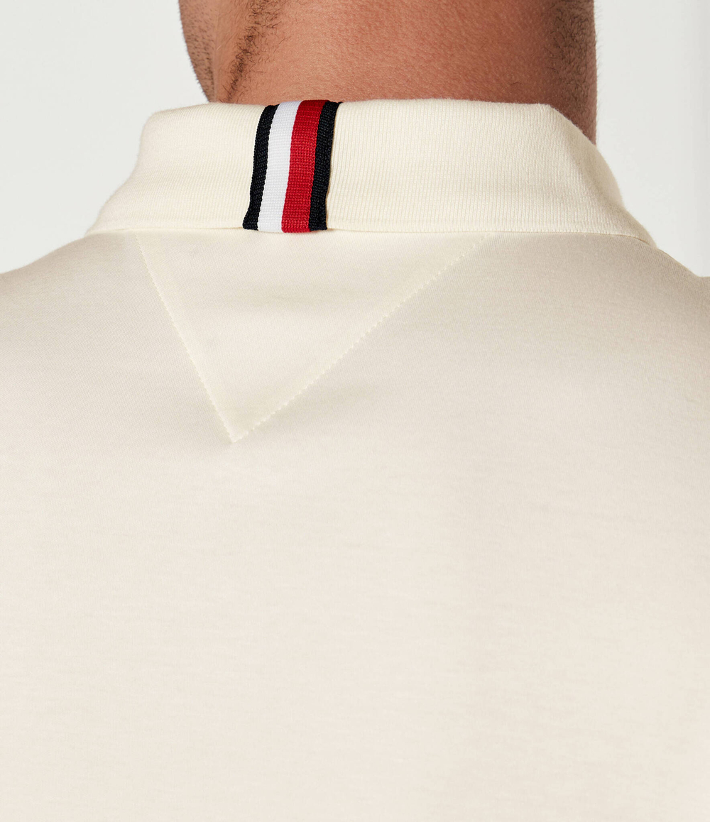 Поло Tommy Hilfiger - экрю(MW0MW35585)