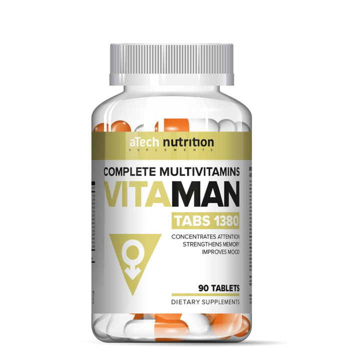 Витаминно-минеральный комплекс &quot;Vita Man&quot;, aTech nutrition,  90 таблеток