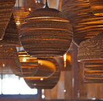 Pendant design lamp Bucket Scraplight by Graypants D38