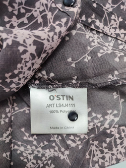 Блузка O'stin с принтом 42 размер