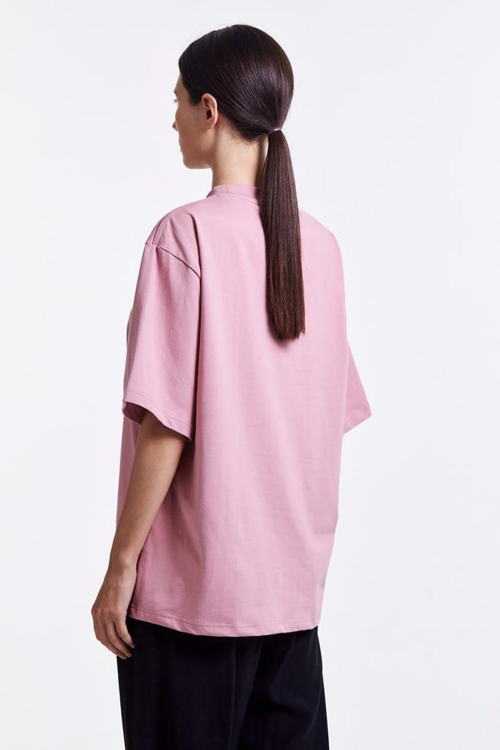 Футболка Гербарий Клевер пудра