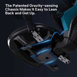 Эргономичное компьютерное кресло (для геймеров) Eureka TYPHON, Blue (ERK-GC05-BU)