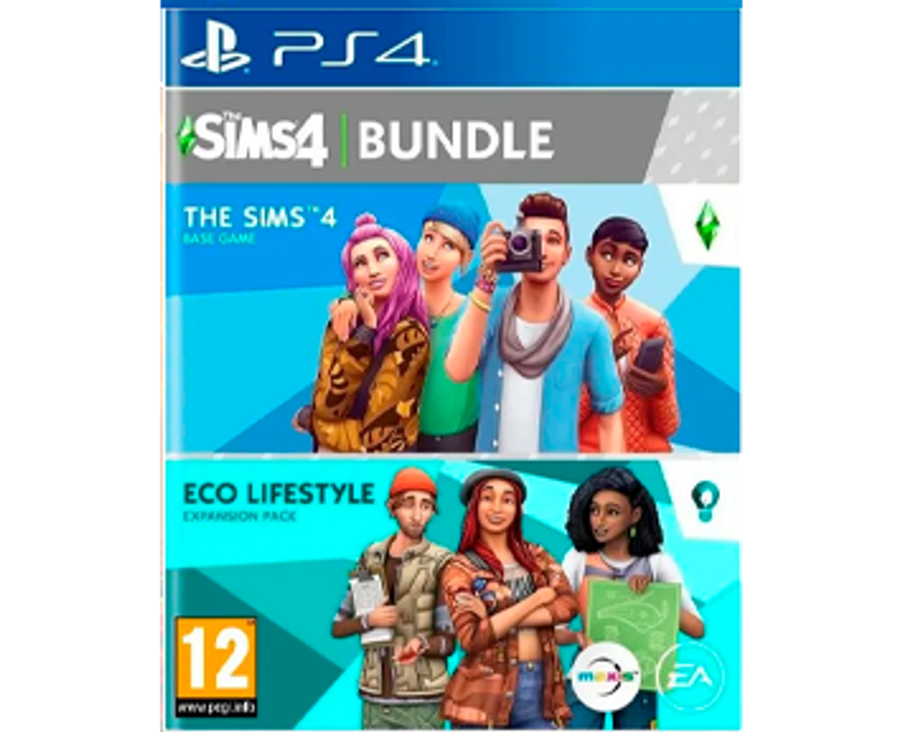 Sims 4 + Eco Lifestyle (PS4) NEW
