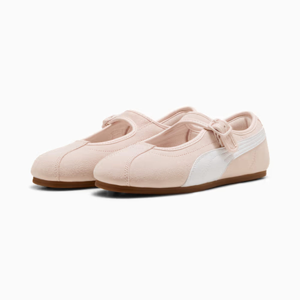 PUMA Кроссовки-балетки Tacklette, светло-розовый
