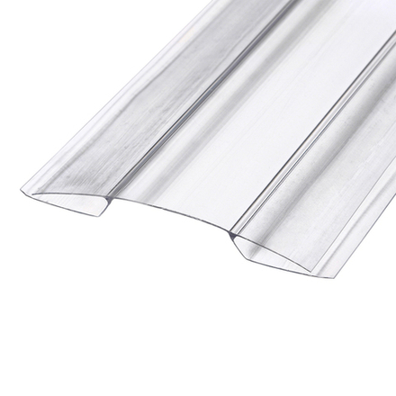 Профиль коньковый RP 4-6мм прозрачный 6м