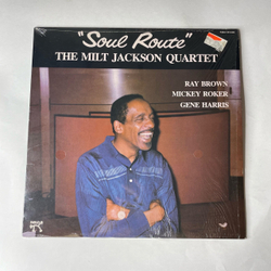Винтажная виниловая пластинка LP The Milt Jackson Quartet Soul Route (США 1984)