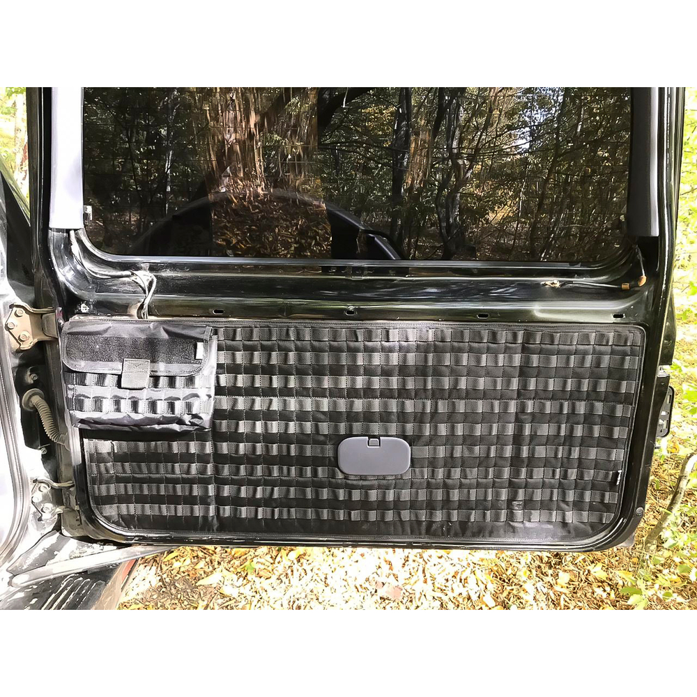 Панель MOLLE на дверь багажника Toyota Prado 90 1997гв дорестайл