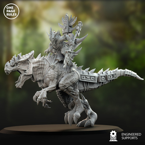 Grand Alliance Order Seraphon Carnosaur миниатюра для dnd, днд, pathfinder, фентези, Настольная игра, НРИ, Варгейм, РПГ
